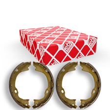 FEBI BILSTEIN Bremsbackensatz, Feststellbremse 171045 für DODGE JEEP