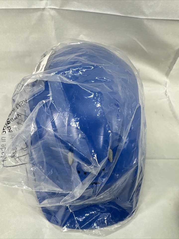 HexArmor Ceros Safety Helmet XP500IES Blue Vented Long Brim Hard Hat 3/