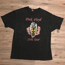 Vintage 1994 Pink Floyd The Division Bell Tour Shirt Single Stitched