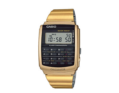 casio calculator gold