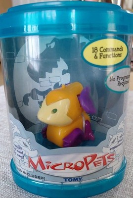 2002 Tomy Micropets Voice Activated Collectible Toy 18 Commands KUDA Sealed
