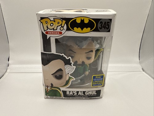Funko Pop! DC Heroes - Ra's Al Ghul #345 (2020 Summer Con Exclusive) Box Damage
