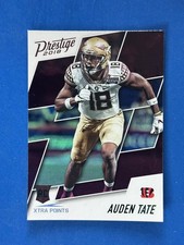 2018 Prestige Rookie Signatures Xtra Points Green #255 Auden Tate Bengals