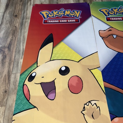Pokémon Silver Tempest Charizard & Pikachu Promo Fabric Banner Set 6’x2’ - Bild 14 von 22