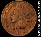 1903 Indian Head Cent - Scarce  Uncirculated  Lustrous  No Reserve  #K2975