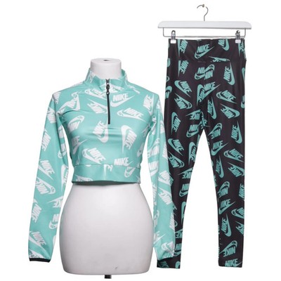 Nike, Trainingsanzug Set, Größe: 54/56, Schwarz/Grün, Print #KAx