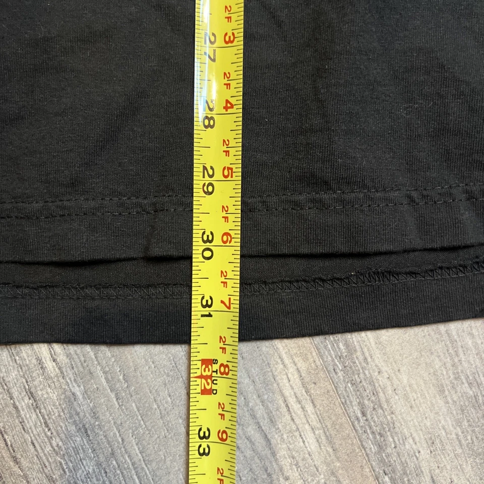 Camisa AJ Lee Love Bites Lucha Libre Viuda Negra WWE Manga Corta Negra Talla Grande Foto 4 de 4