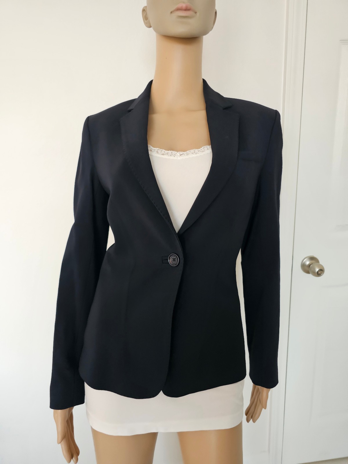 Navy Basic Suit Jacket from LK Bennett - image 1