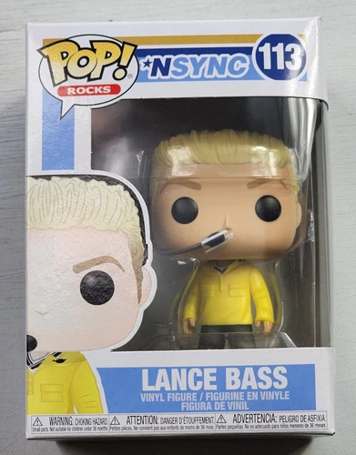 Lance Bass 113 NSYNC Funko Pop Rocks Vinyl