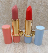 Pat McGrath Labs X  Satin Allure Lipstick VENUSIAN PEACH & CRIMSON ECSTASY NEW