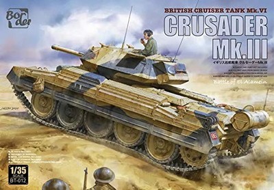 Border Models 1/35 British Cruiser Tank Crusader Mk.Iii Plastikmodell