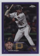 2023 Topps Chrome Update Purple Refractor 24/250 Jason Delay #USC170 17mj