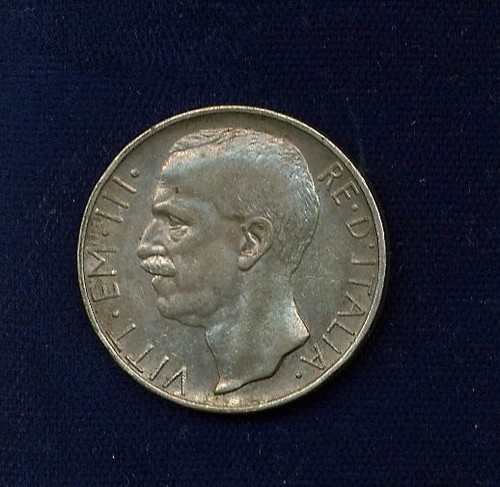 ITALY KINGDOM VITTORIO EMANUELE III 1930-R 10 LIRE SILVER COIN, XF, KM68.1