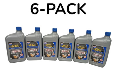 (BOX OF 6) Lucas Oil SAE 5W-30 Fully Synthetic API SP Motor Oil 1 Quart Bottles