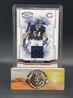 Brian Urlacher 2005 Donruss Throwback Threads #25 Chicago Bears GAME USED Patch