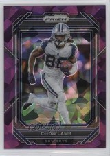 2022 Panini Prizm Purple Ice Prizm 99/225 CeeDee Lamb #79 rf2
