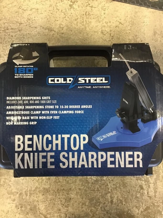 Cold Steel Knives Benchtop Sharpener Kit CS-KS-BKS 300-1000 Diamond Grits