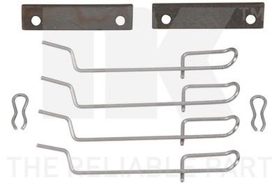 NK Zubehörsatz Scheibenbremsbelag 7999125 für RENAULT PEUGEOT CITROËN 19 106 206