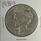 1935-S Peace Dollar :  Fine