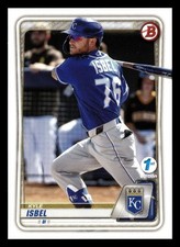 Kyle Isbel 2020 Bowman Draft #BD-182 Kansas City Royals ROOKIE