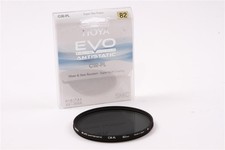Used Hoya 82mm Evo Antistatic CPL Circular Polarizer Filter