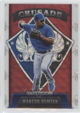 2022 Panini Chronicles Crusade Ruby Wave Prizm 111/199 Marcus Semien #24 im0
