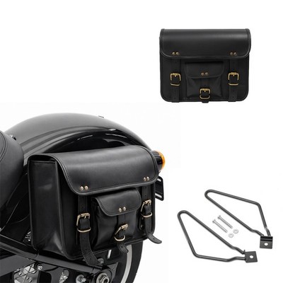 Saddlebags SVS + Supports for Moto Guzzi V7 III Rough/ Carbon