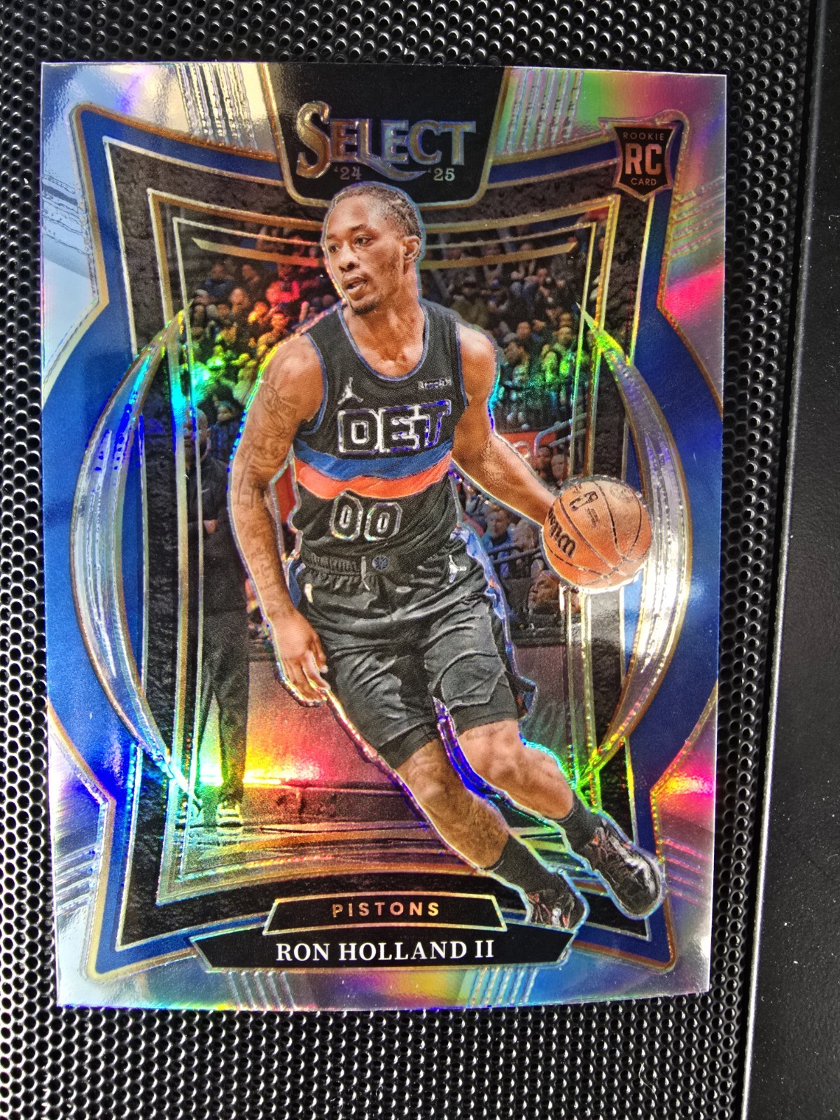 2024-25 Panini Select Ron Holland II Silver Prizm Rookie #74 Detroit Piston