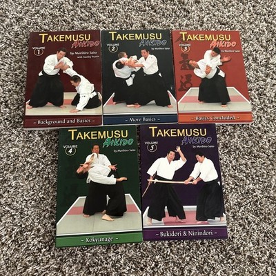 Takemusu Aikido by Morihiro Saito, Volumes 1-5