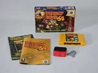 Donkey Kong 64 (Nintendo 64 1999) N64 Cartridge CIB Box With Expansion Pack Rare
