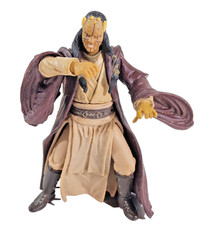 Hasbro Star Wars The Phantom Menace Eeth Koth Jedi Master Action Figure Unboxed.