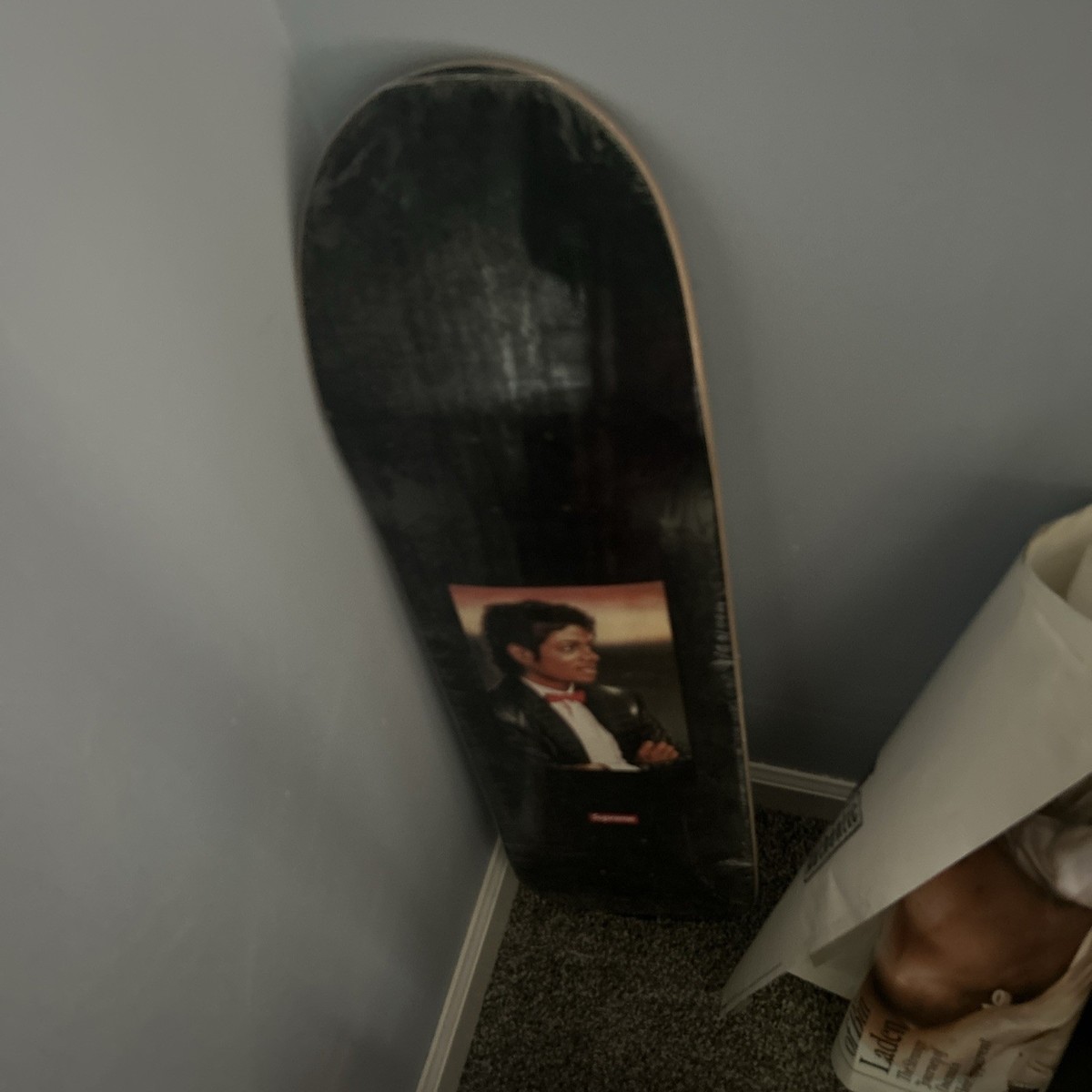 Supreme New York SS17 Michael Jackson Skateboard Deck Box Logo