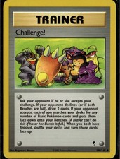 Challenge! Uncommon Legendary Collection 106/110 Trainer Normal Pokemon Card on eBay
