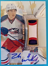 2016-17 Zach Werenski SPX R-ZW RPA Rookie Auto Jersey Patch RC Autograph /99