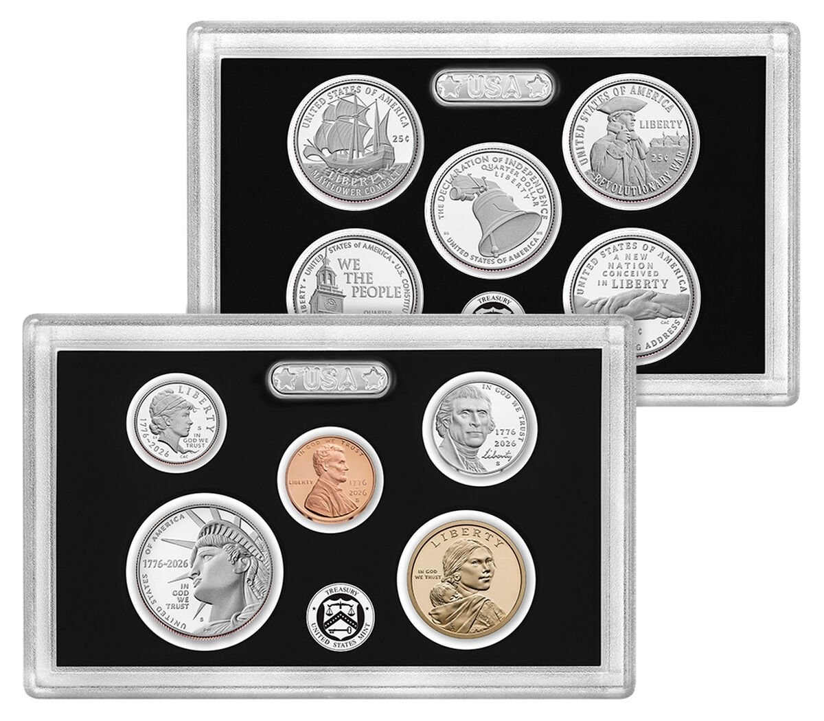 🔥2026-S United States Silver Proof 10 Coin Set COA in HAND | eBay