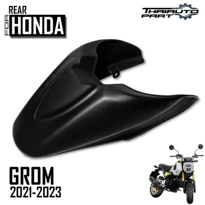 Heck Beifahrersitz Heckverkleidung Abdeckung Schwarz für Honda Grom MSX 125 2...