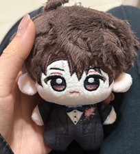 10cm Love and Deepspace Caleb Plush Doll Keychain Backpack Bag Pendant Stuffed