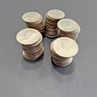 1776-1976 Bicentennial Kennedy Half Dollars Lot of 100 Coins - Free shipping