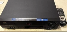 JVC HR-S3800U Super VHS ET VCR Hi-Fi S-VHS Player Recorder W/Remote Tested Read