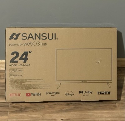SANSUI 24  Smart TV 720P WebOS WiFi AirPlay Bluetooth HDMI New