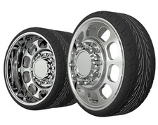 1:25-1:24 Scale Resin 24 Milled Slot Dually T...