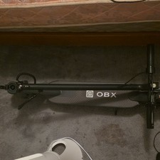 OBX Electric Scooter Black Folding Hand Operated Brakes