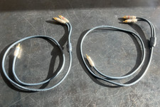 LOT OF 2  Aux Stereo Y-Cable  3.5mm Audio Male to 2 RCA Y Male  3.5 Ft.