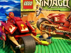 Lego Ninjago Rise Of The Snakes 9441 Kai&rsquo;s Blade Cycle W Instructions