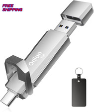 1TB External Portable SSD USB Solid State Drive Up to 1000MB/s USB 3.2 Gen 2Dual