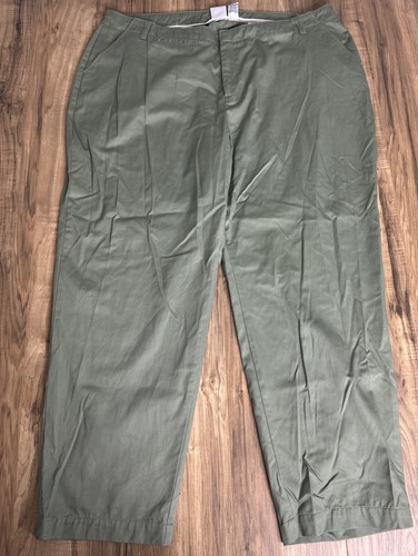 Carolina Plus Blues Women's Pants Size 26W Average Olive Green