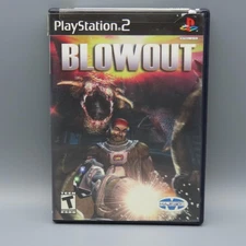 BlowOut PlayStation 2 PS2 Video Game Disc Case Manual NTSC SLUS-20850 Majesco