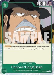 Capone 'Gang' Bege ST02-004 Full Art - Premium Booster -The Best- (PRB-01)