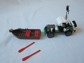 LEGO 5987 Adventurers Dino Research Compound, incl manual, complete set
