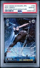 PSA 10 Weiss Schwarz AZL/S102-102SP SP Azur Lane New Jersey Signed FOIL Japanese